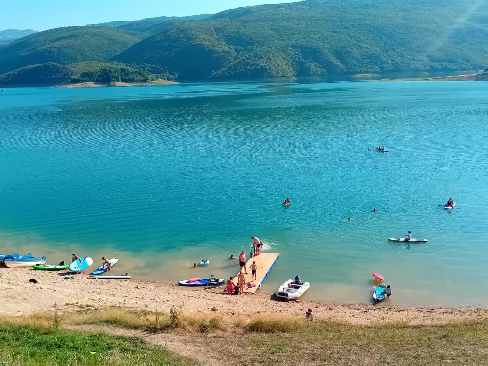 Kamp slika - plaza